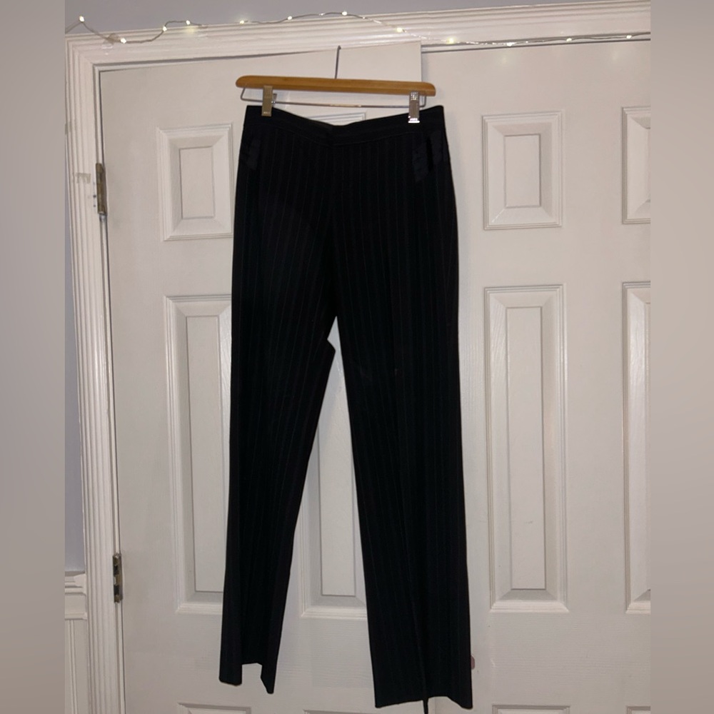 pinstriped pants